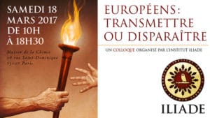 Communiqué de presse du 13 février 2017 : « Européens : transmettre ou disparaître »