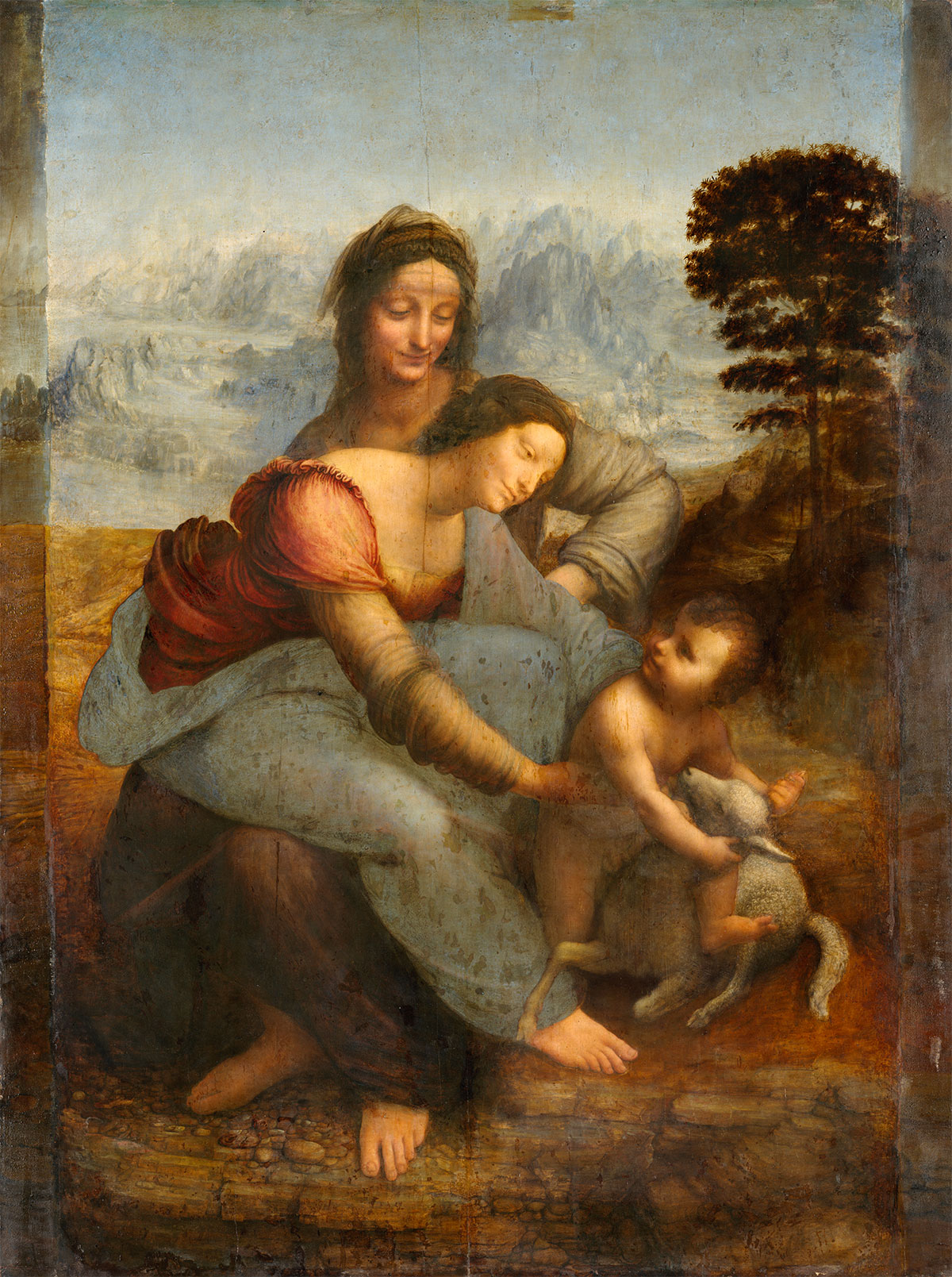 La Vierge, l'Enfant Jésus et sainte Anne