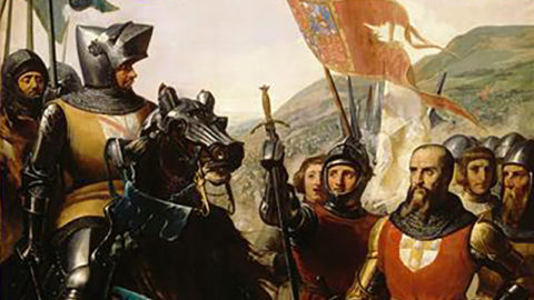 Bertrand du Guesclin à la bataille de Cocherel (16 mai 1364)