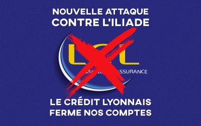 Nouvelle fermeture arbitraire de la banque de l’Institut Iliade : aidez-nous à faire face