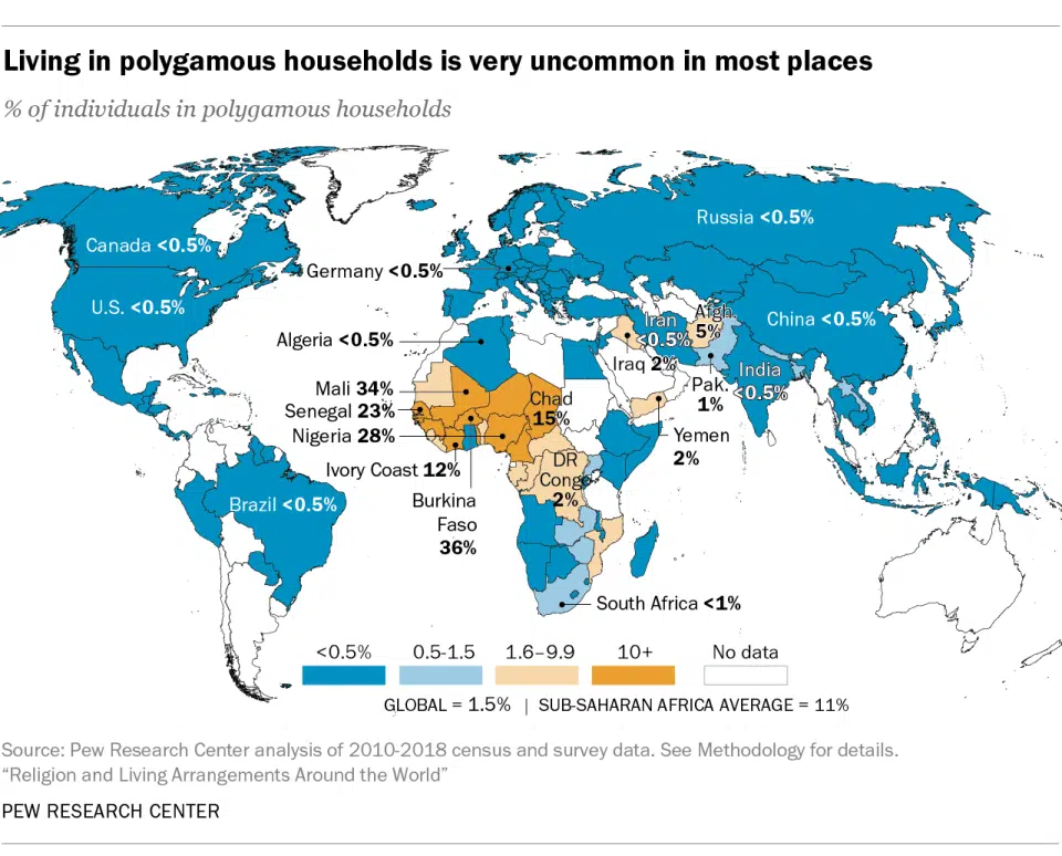Carte polygamie